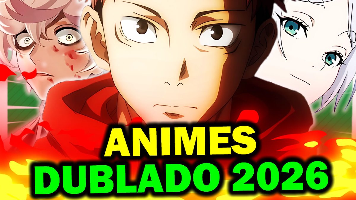 YT_Tenorio's tweet photo. ANIMES DUBLADOS 2026 CRUNCHYROLL
Link do vídeo
https://t.co/VTz8zENOTP https://t.co/SUPqzgLW8l