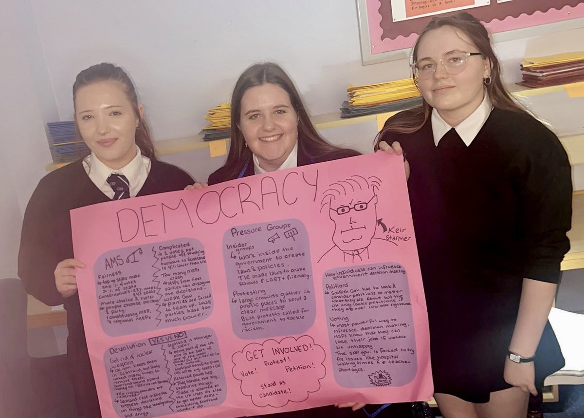 Modern Studies St Margaret Mary's tweet media