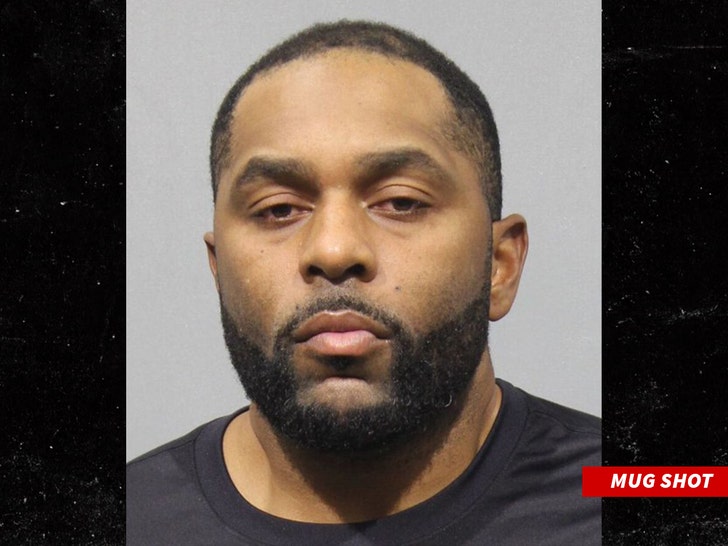 TMZ's tweet photo. 🚨 Sherrone Moore's actual mugshot, a week after a fake photo circulated around social media, has finally been released by authorities. https://t.co/yRlhFqLTe5 https://t.co/EzWH4RDWAZ