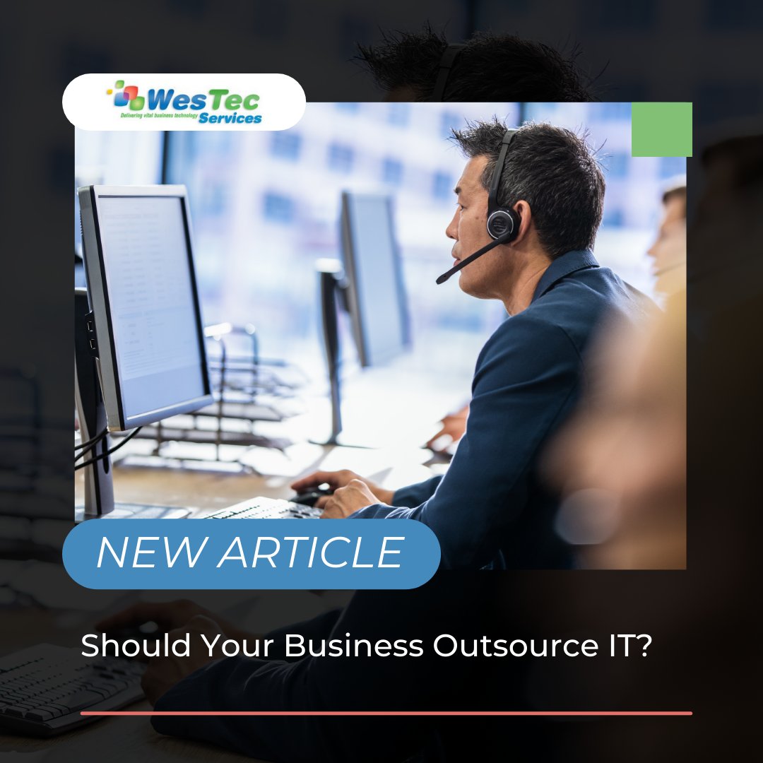 westecservices's tweet photo. While many businesses have their IT teams in-house, outsourcing can have many benefits for your business as well. Learn more about the benefits of outsourcing your business’s IT operations in our latest article: https://t.co/yCExnLuWfP https://t.co/2Y5k9Cec0R