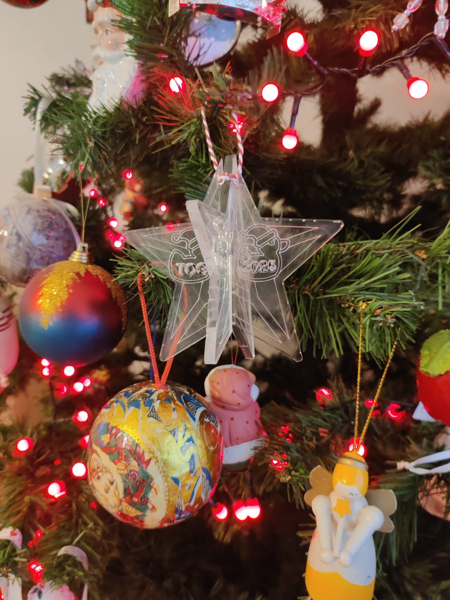TOG_Dublin's tweet photo. Did you know we used upcycled acrylic for this year’s Tog Christmas decorations?

The acrylic started life as donated bookshelves in the space, now it’s a festive laser cut cheer. We also filled up the sheets with extra bits to cut down on waste. 🦆
 https://t.co/tiPlKdRcsu https://t.co/oxYTqLBMtH