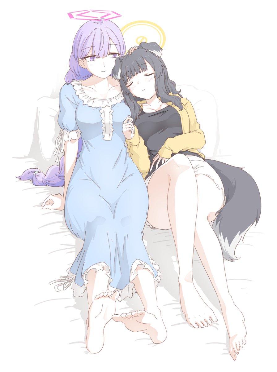 猫塚ヒビキ(ブルアカ) 「ウタヒビ」|ハリヤーのイラスト