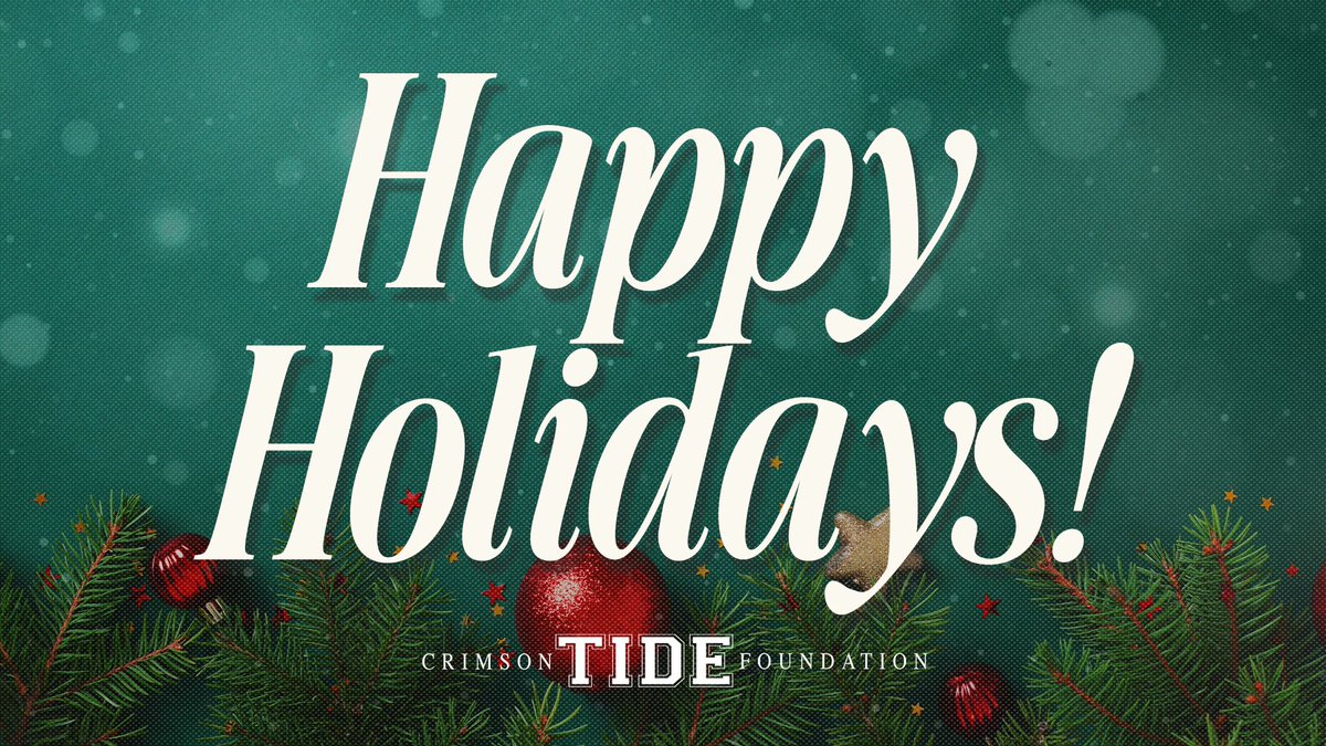 Crimson Tide Foundation tweet media