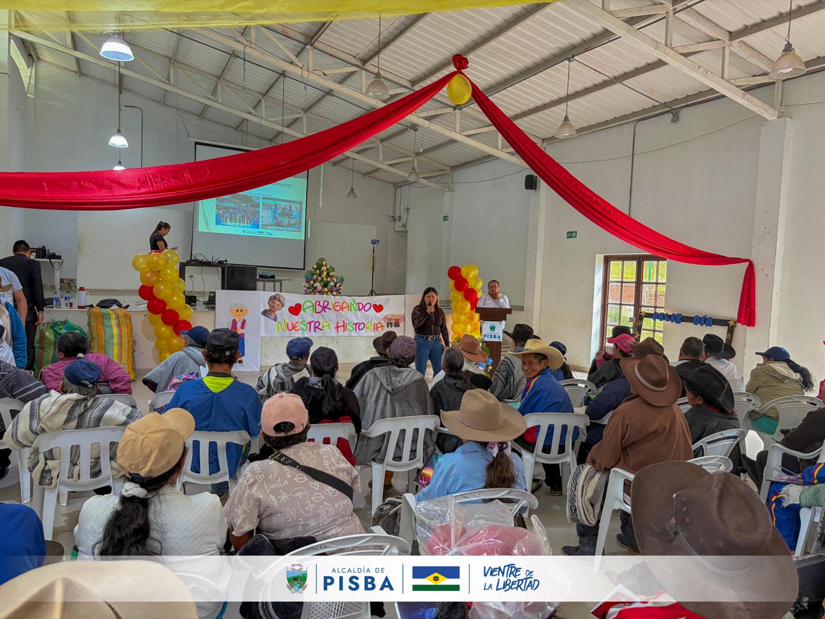 🎉💙 CELEBRAMOS LA VIDA, LA EXPERIENCIA Y LA SABIDURÍA DE NUESTRAS PERSONAS MAYORES 💙🎉

La administración municipal, en cabeza de la alcaldesa Esp. Manuela Pidiache Ruiz, realizó el pasado 10 de diciembre en la Casa de la...

Conoce más detalles aquí 👇
pisba-boyaca.gov.co/noticias/celeb…