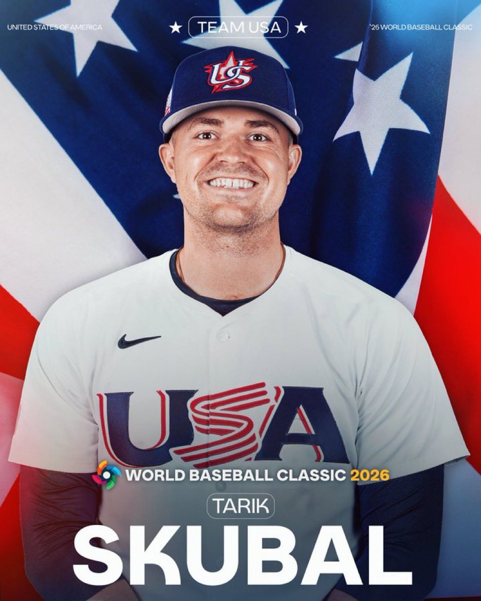 In 2023 Team USA didn’t have much pitching. In 2026 Team USA is set to have the 2 best pitchers on the planet as their 1-2 punch.

Paul Skenes and Tarik Skubal are really about to be in the same rotation 🇺🇸🇺🇸🇺🇸