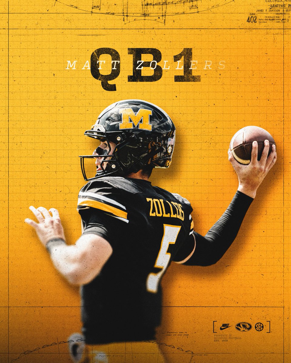 We are excited for Matt to be our qb of the Gator Bowl! He’s READY!! LFG!! 
#NewWay
#TheMizzouWay
#MIZ