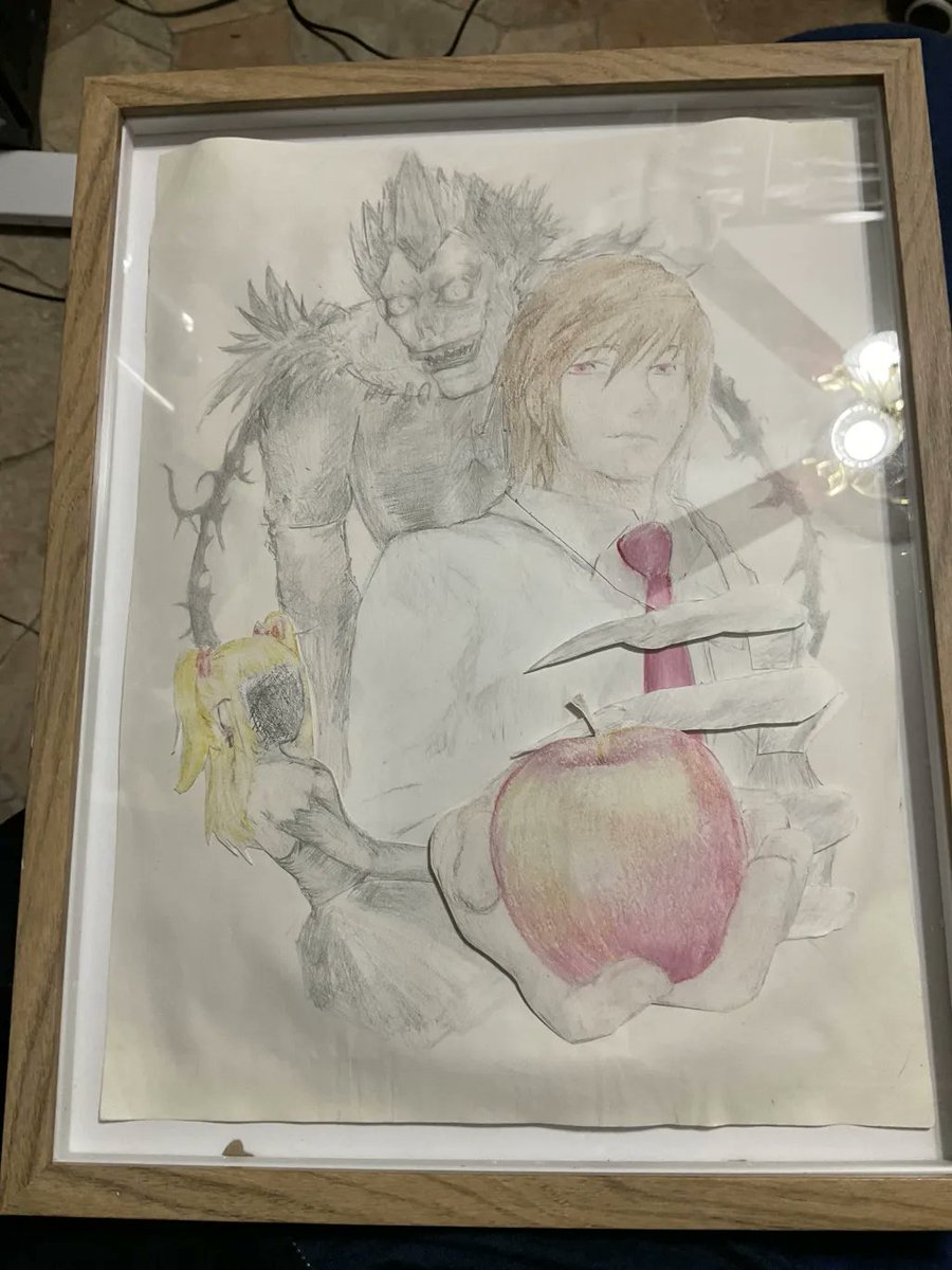 bottemTgurl's tweet photo. Death note drawing 

#DeathNote #DeathNoteArt #デスノート #デスノート絵 #AnimeArt #ファンアート #夜神月 #Kira https://t.co/2iPIhKpmGF