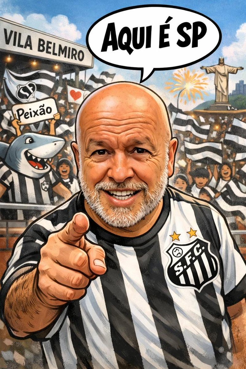 Dedé, o santista, é o próximo membro da quadrilha que vai rodar.