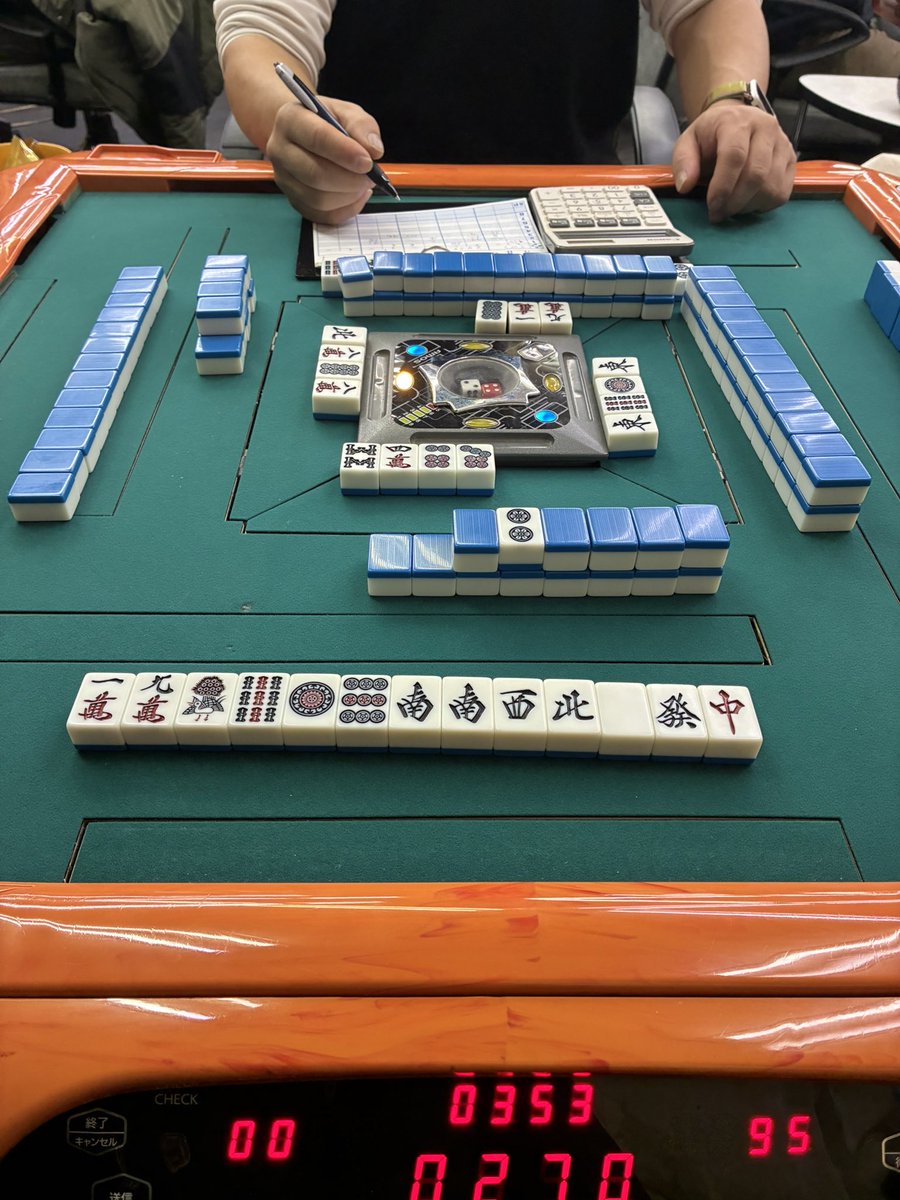 sudanium's tweet photo. 2025年⛳️&amp;🀄️&amp;川越グリーンクロス打ち納め〜
関東平日会は、レベルが高くていつも勉強になります👍順位はハンデハマらず、26位でしたが、楽しかった👍
幹事の皆様、いつもありがとうございます。

🀄️は、覚醒して久しぶりの国士🤩
#関東平日会 https://t.co/OfvqEUuBmA
