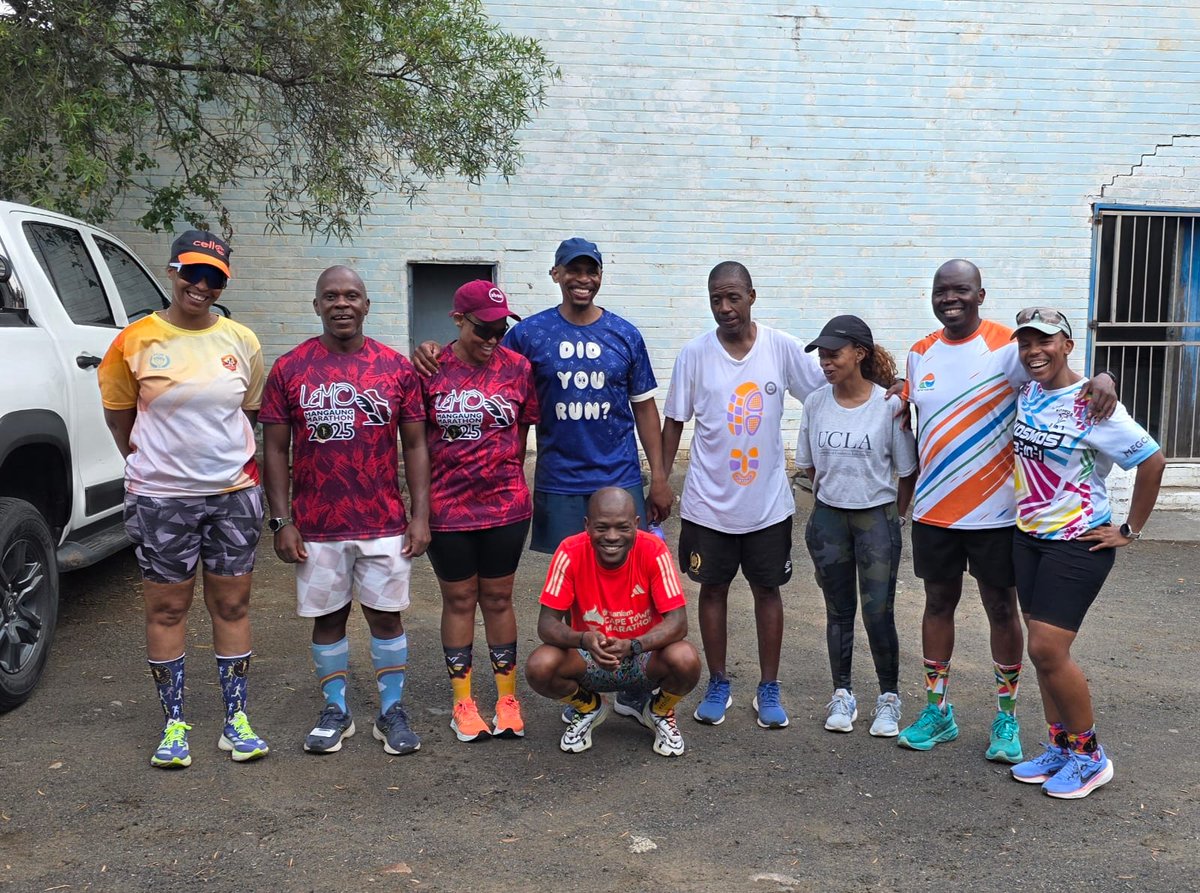 aebakataba's tweet photo. Running family yaka keya leboha ka 2025,thank you, coach Ben Kokela @BenKokela https://t.co/HpXJMPP6ea