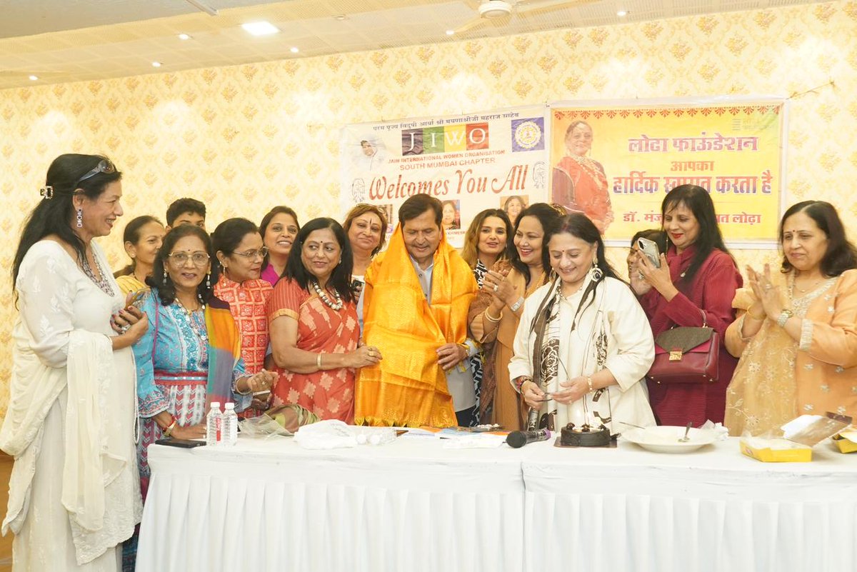 MPLodha's tweet image. Attended a well-curated programme by Jain International Organisation and Lodha Foundation. Insightful conversations and a good learning experience.

#LodhaFoundation #Mumbai #MPLodha