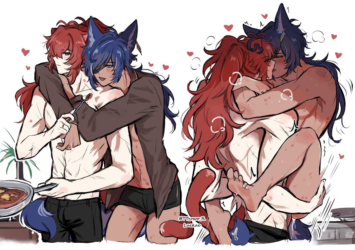 #luckae domestic 🐱🐺🥩&amp;🌭