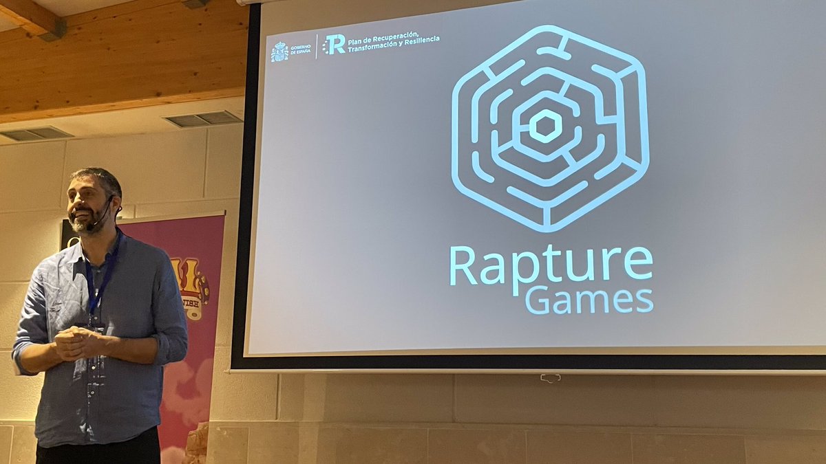 AlgoDiferente's tweet photo. @RaptureGamesSL soy una persona con suerte, hoy clase magistral con Jaime y su equipo, hablando de DISCAPACIDAD, neurociencia, IA, videojuegos. Presentación proyecto ¨Pipal, Tripycall Spanish¨ superando barreras de accesibilidad. Cultura Multimedia, una mañana muy productiva. https://t.co/O3SHZRBM3f