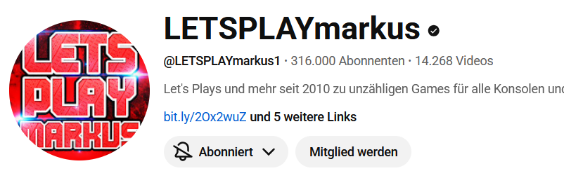 Ganz klar durch Terminator die 316.000 Pikmin geknackt. Wie denn auch sonst. Glückwunsch zu der neuen Tausend! <a href="/LETSPLAYmarkus/">LETSPLAYmarkus 🎮</a>