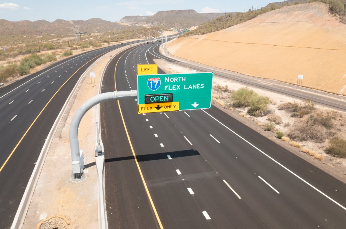 All major construction work on I-17 Improvement Project has been completed 

MORE: azdot.gov/news/i-17-impr…