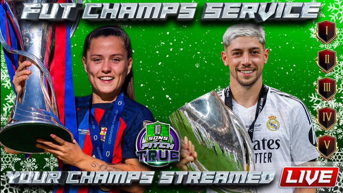 TrueKiller_'s tweet image. 🚨FUT CHAMPIONS SERVICE 🚨

WINTER WILDCARDS IS FINALLY HERE AND IT IS GOING TO BE THE BEST PROMO YET ❄️☃️

STILL TAKING ORDERS, SPOTS ARE GOING FAST 💨 

Xbox and PlayStation accounts ✅

DM me to play your Weekend League in EAFC 26 👨‍🍳