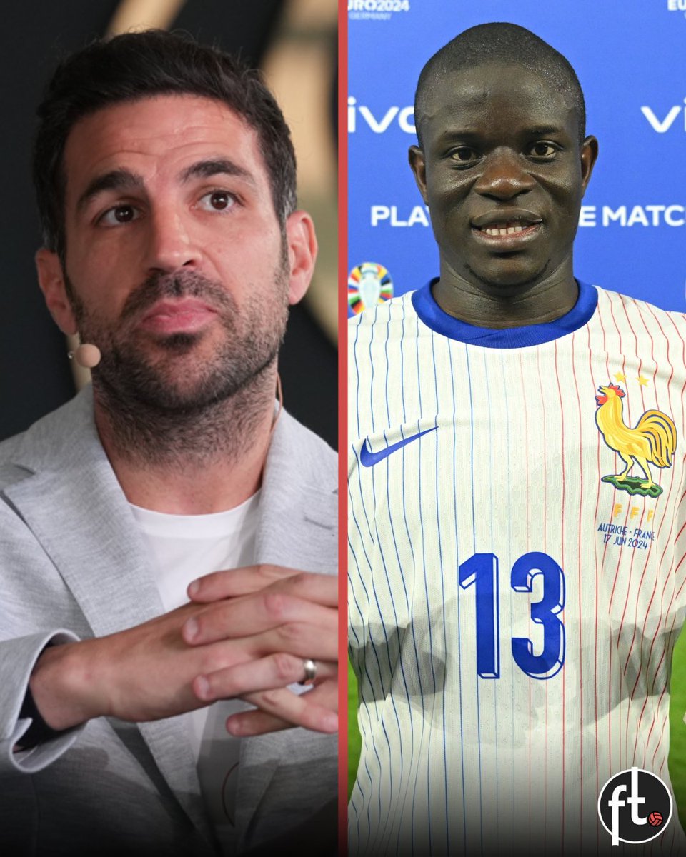 🗣️🇪🇸 Cesc Fàbregas: “Eden Hazard and I gave N'Golo Kanté a Brazilian nickname N'Golinho when we were together at Chelsea. Obviously it was a bit of a joke, but it showed how much we thought of N'Golo and how much we appreciate certain aspects of his game that others may not see.