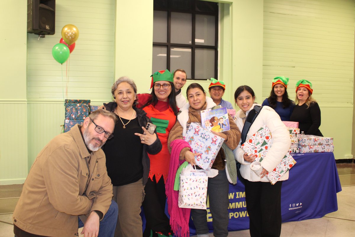 NICE4Workers's tweet photo. 🎄✨ Our first NICE Winter Toy Drive was a success! Thanks to our amazing volunteers, donors, @hispanicfederation, we distributed 100+ toys &amp; groceries to families. Grateful to @catalinacruzny, @Votejgr &amp; our partners for making the magic happen! 💫 #CommunityLove #Gratitude https://t.co/GDGbvgBIHg
