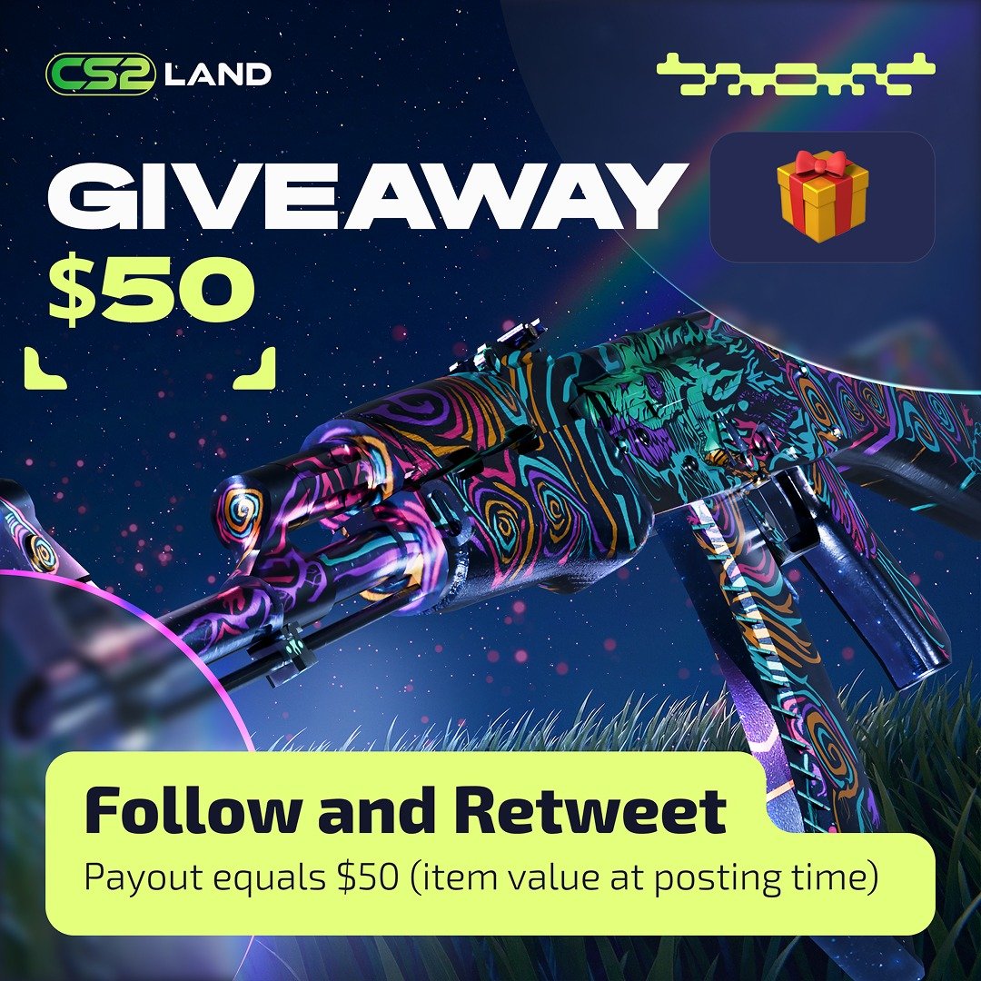 🎁 USP-S | Kill Confirmed Battle-Scared ($50)

➡️ TO ENTER:

✅ Follow me &amp; <a href="/cs2land/">CS2Land</a>
🔁 Like &amp; Retweet
👥 Tag a friend

⏰ Giveaway ends in 7 days!

🎁 And yes — you still get 3 FREE cases when signing up: cs2land.com/?promocode=luc…