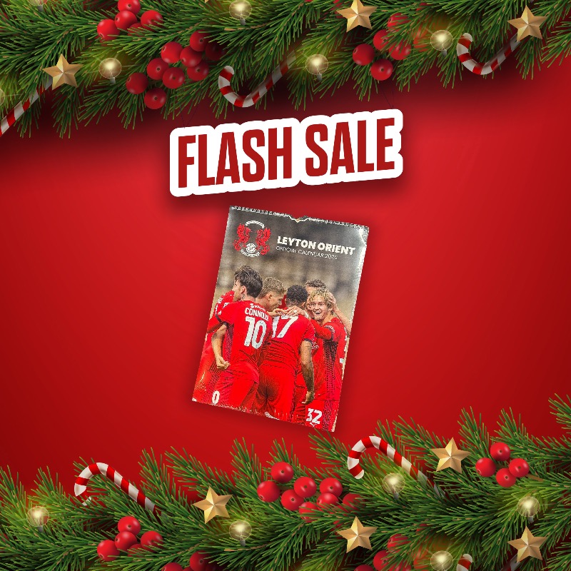 LOFCShop's tweet photo. FLASH SALE ⚡️

Get the 𝗢𝗳𝗳𝗶𝗰𝗶𝗮𝗹 𝗟𝗲𝘆𝘁𝗼𝗻 𝗢𝗿𝗶𝗲𝗻𝘁 𝟮𝟬𝟮𝟲 𝗖𝗮𝗹𝗲𝗻𝗱𝗮𝗿 for £5 before 11.59pm tonight!

Discount automatically applied at checkout 🛍️

#LOFC #OneOrient