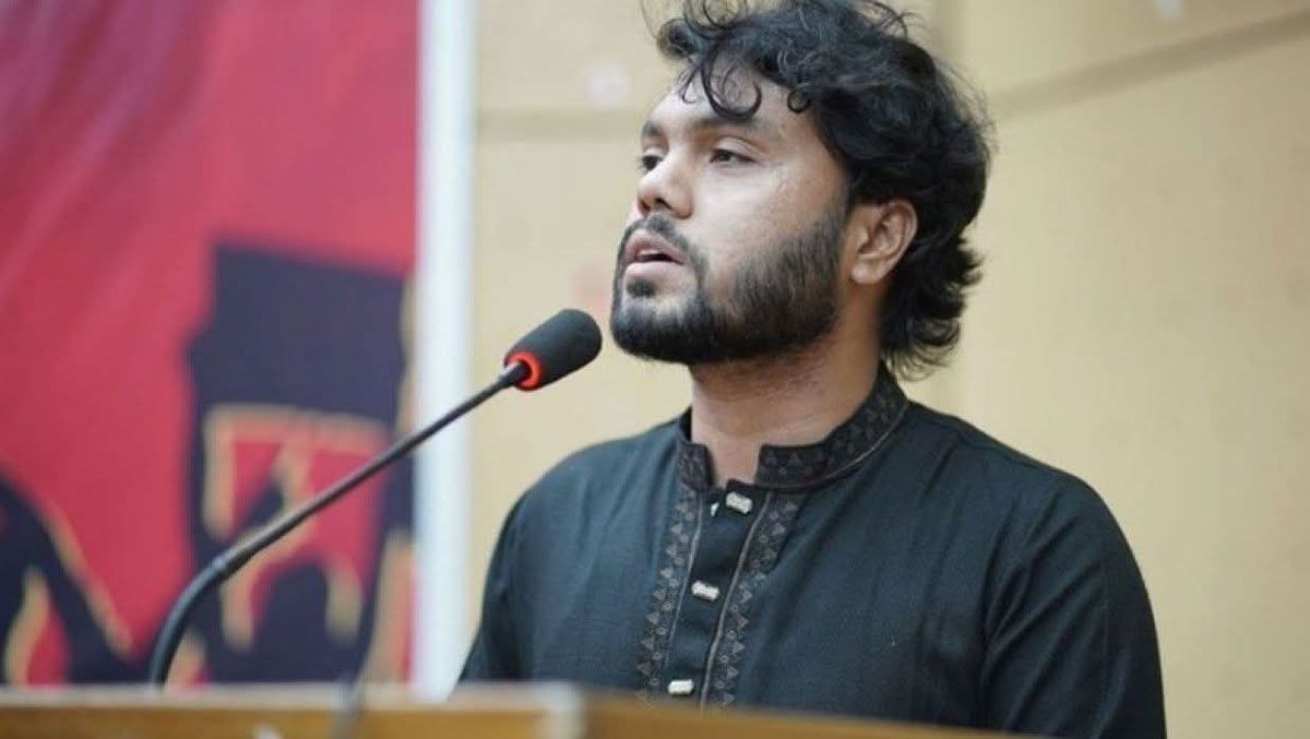 Our hero is no more.

Inna lillahi wa inna ilayhi raji'un. Usman Hadi, the hero of Bangladesh 🇧🇩 has attained martyrdom, answering the call of Allah(swt). May Allah grant him Jannah. Ameen.