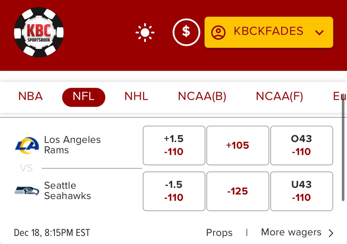 KFades0's tweet image. 🏈 #TNF RETIRE YOUR GRANNY WHALE 🐳 

I FEEL THIS ONE IN MY NUTS. 

My Ai Bot 🤖 will Dm the Play to everyone who Likes + Comments (Must be following @KFades0 )

Need a Book? DM @KbcSportsbook