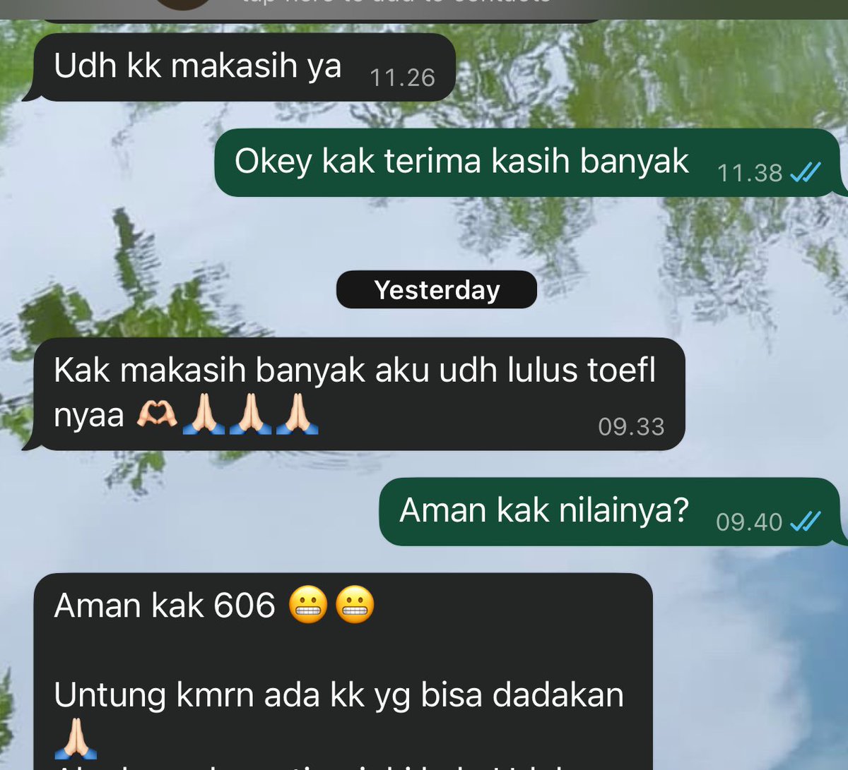 cacatsls's tweet photo. Testi joki toefl seu Desember 2025 https://t.co/QvaDRhg99g