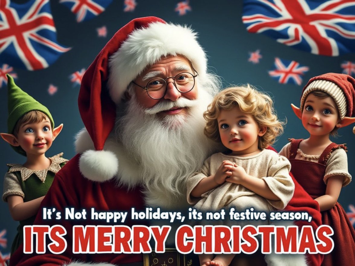 WendtheWalker's tweet image. It’s ALWAYS Merry Christmas ☃️🎅🏻🦌❄️🎄 in OUR country! 🇬🇧 
NOTHING ELSE!!