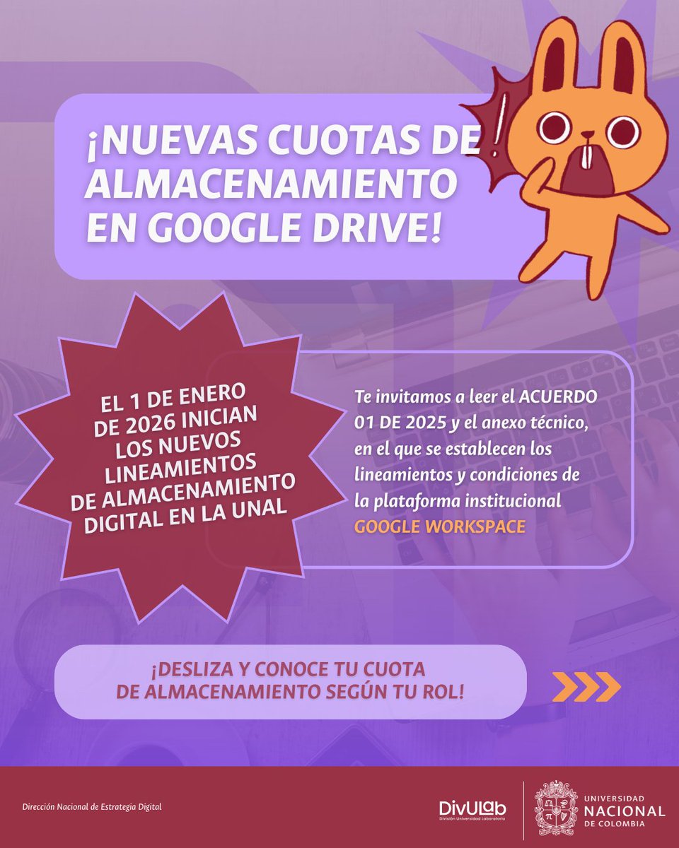 Dirección Nacional de Estrategia Digital - UNAL tweet media