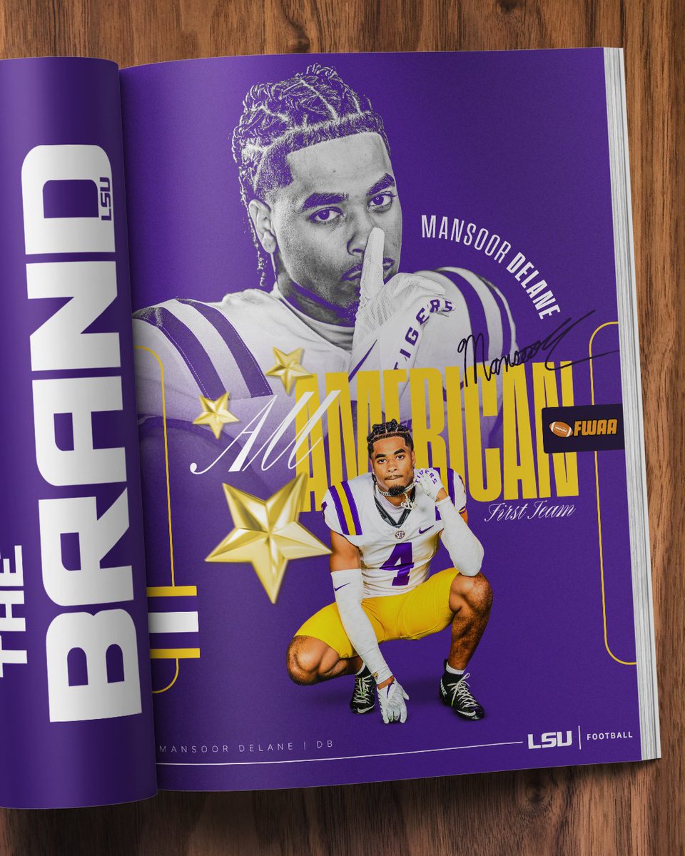 5 for 5

Mansoor Delane is a <a href="/TheFWAA/">Football Writers Association of America</a> first team All-American