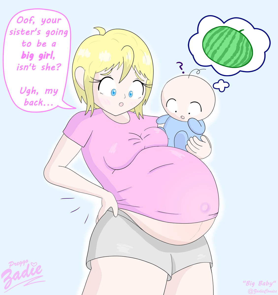 ZadieComics's tweet image. Zadie's Big Baby! 💕
#Moms #momlife #family #pregnantart #PregnantWoman #pregnantlife