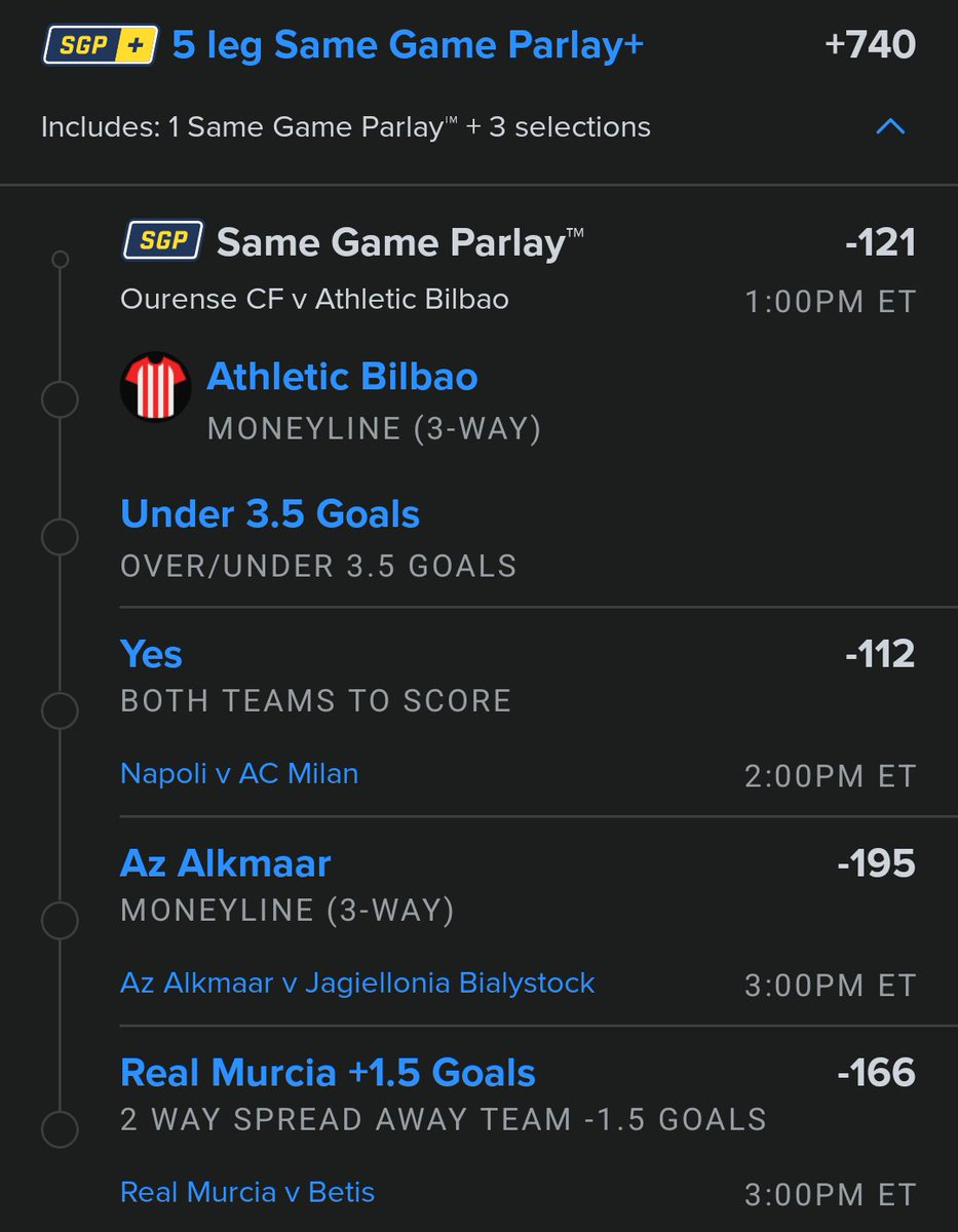 topwagerwizard's tweet photo. We will get to the ladder challenge later in the day but before that here is the spell of soccer 
#GamblingX #Gambling𝕏 #soccerpicks #GamblingTwitter #sportsbe https://t.co/h404MZJvqW