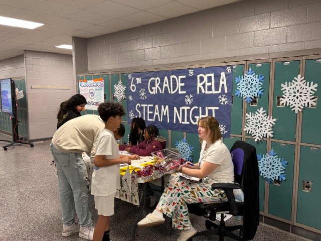HumbleCounselor's tweet photo. STEAM ๐ Night was such a ๐ fun, ๐ festive, and engaging event for our students and families last night! The energy, creativity, and dedication from our staff truly made the night a success. ๐ @HumbleISD @HumbleISD_CBS @HumbleISD_HMS #HMS #Wilcats #STEAMnight https://t.co/Aq2kSMXTjV