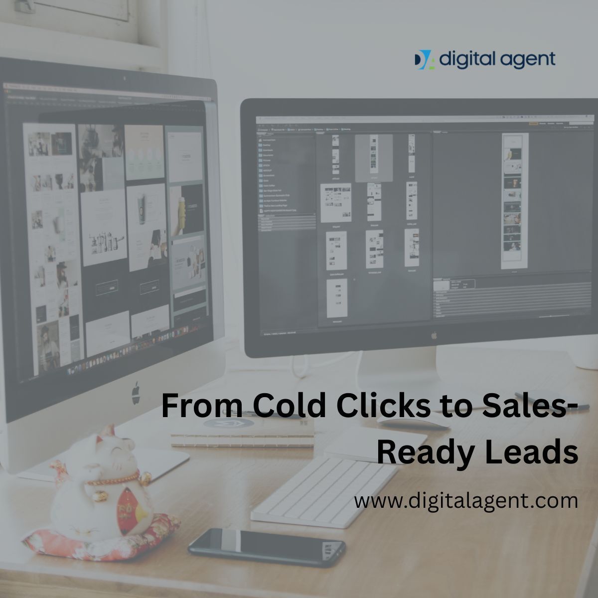 marketi00423534's tweet image. Most prospects don’t convert because they’re not ready—they’re underserved. Digital Agent turns cold traffic into warm, sales-ready leads with personalized + compliant experiences. Book a demo → calendly.com/d/cw6t-6hz-vwm
 #LeadGeneration #MarTech #DigitalAgent