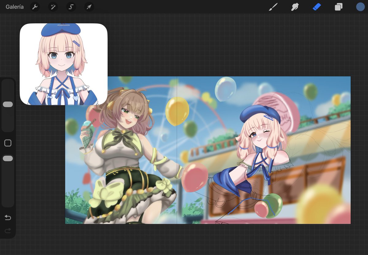 SE BORRÓ EL BOCETO ORIGINAL Y TUVE QUE IMPROVISAR PORQUE ME CONSUME EL TIMPO AAAAAAH