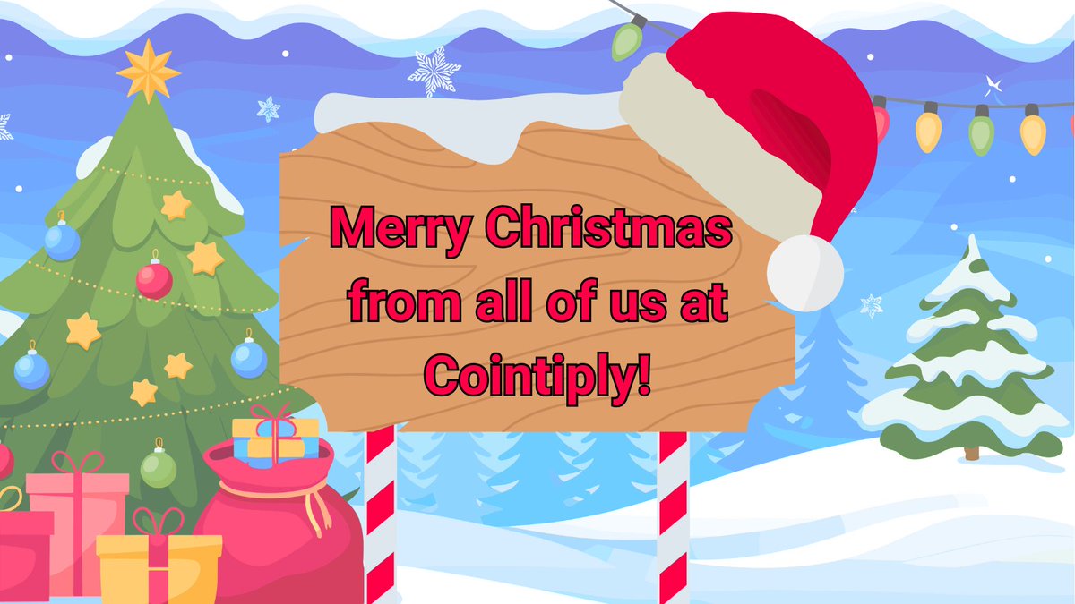 CointiplyFaucet's tweet photo. Merry Christmas from all of us at Cointiply! 🎁🎄

However you’re celebrating today, we hope it’s filled with love, laughter, and maybe even a little time to play some Christmas Bingo 😉💙

#MerryChristmas #CointiplyCommunity #HappyHolidays https://t.co/R5EzyxRTRN