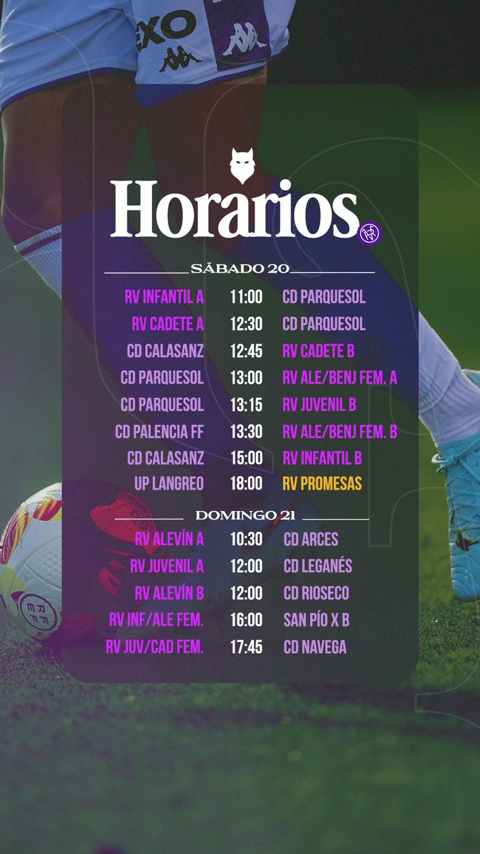 🗓️💜 Última jornada del año para la #RVcantera
