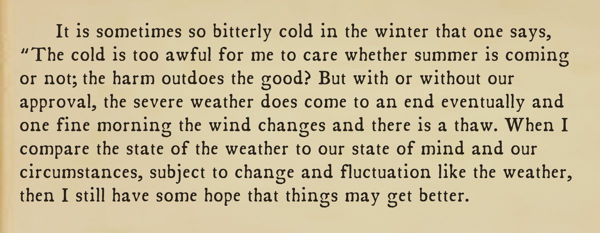Vincent van Gogh on having hope for better things