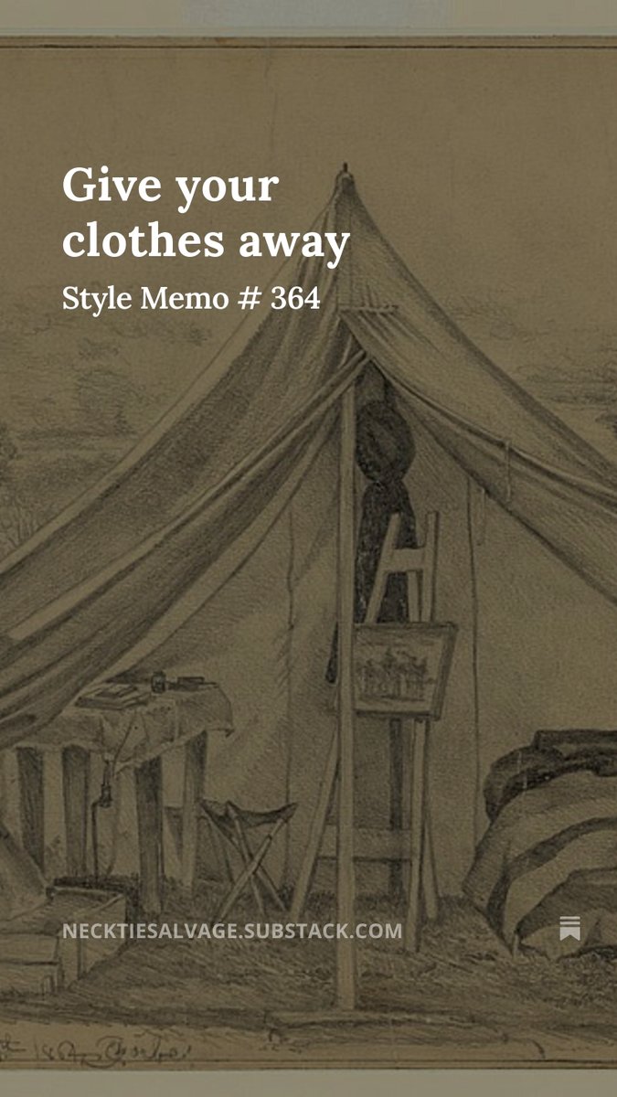NecktieSalvage's tweet image. Your morning memo is waiting patiently in your inbox

SUBSCRIBE TO THE FITTING ROOM