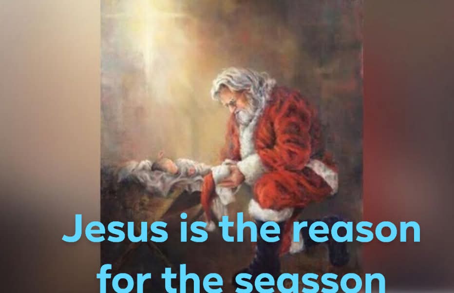 Let's never forget the reason for this season.