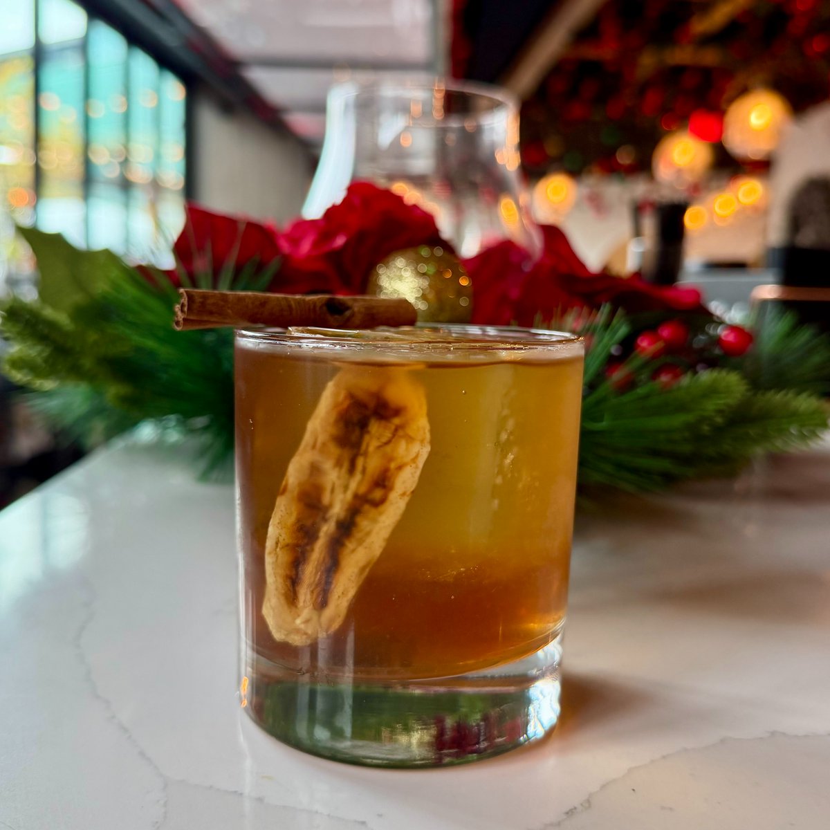 TheWharfDC's tweet photo. Get cozy with a Banana Bread by the Fireplace cocktail from ZOOZ!
Featuring Jack Daniel’s, each cocktail supports #OperationRideHome, helping junior military members get home for the holidays.
https://t.co/44POi2FfgZ https://t.co/JHMK3P3UMx