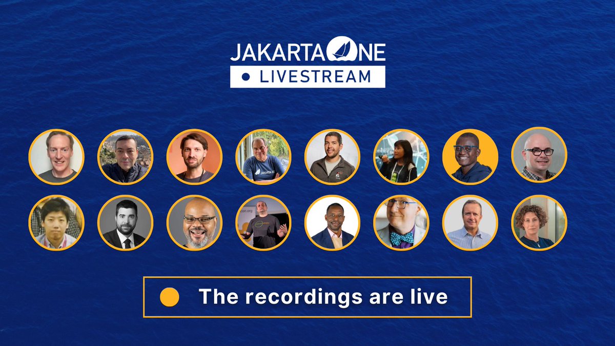 JakartaOneConf's tweet image. 🎬 Missed a session? The JakartaOne Livestream 2025 session recordings are available on YouTube!

▶️ Watch now: hubs.la/Q03YCVsp0 

#JakartaEE #Java #opensource @JakartaEE