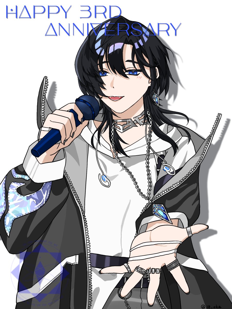 3周年おめでとうございます💙🤍
これからもu-sanの進む道を応援しています！Love u！！！
#dear_u_san #ur_ärt
#U3anniversary
#PUsan_3rd_Anniversary
#Unnämed_3rd_Anniversary