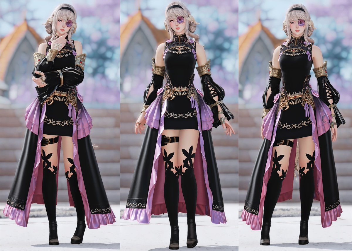 The rose eye patch paired with this top is absolute perfection!!🖤🖤