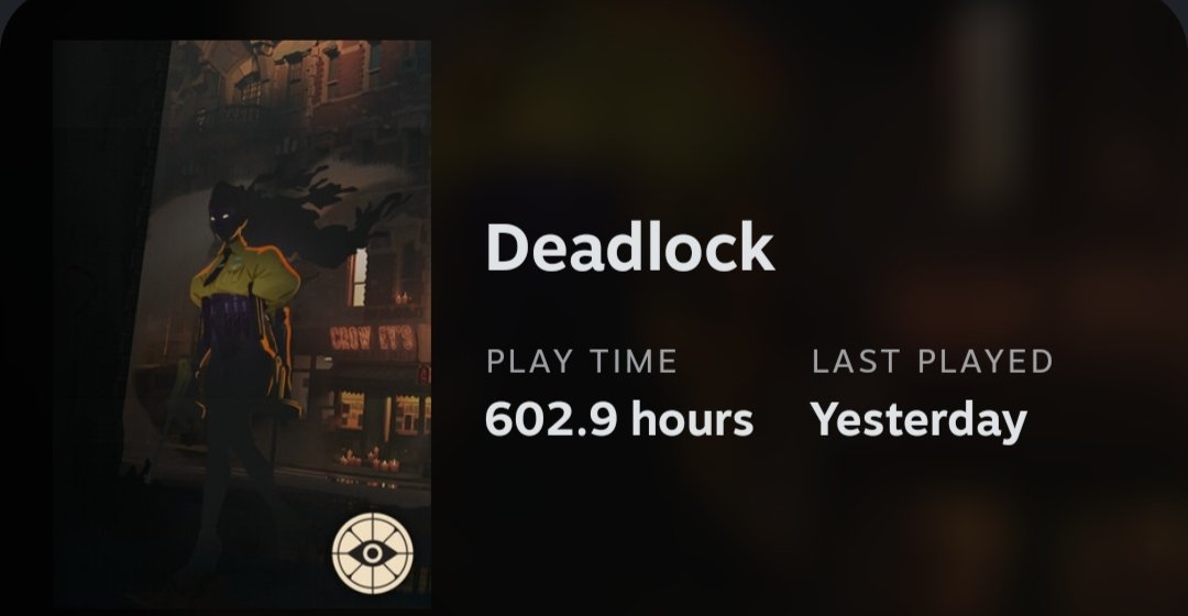 current deadlock patch is cinema, the game just keeps feeling better

I haven't been touching anything else...... climb to eternus continues (I'm back at ascendant 1 fuck my stupid chungus life)