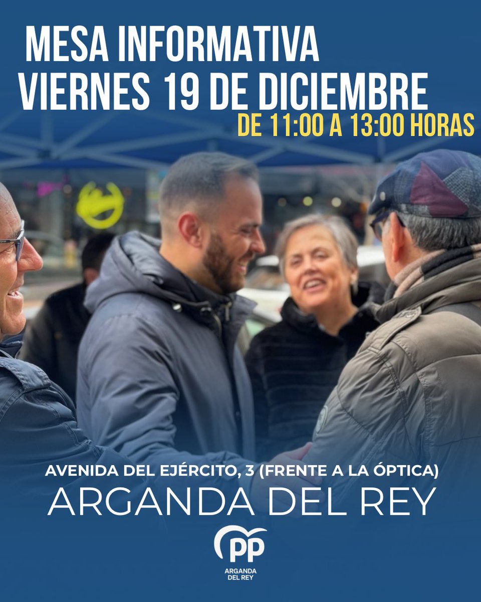 pparganda's tweet image. Os esperamos

📍 avenida del Ejército, 3
🕚 11 horas
🗓️ 19 de diciembre