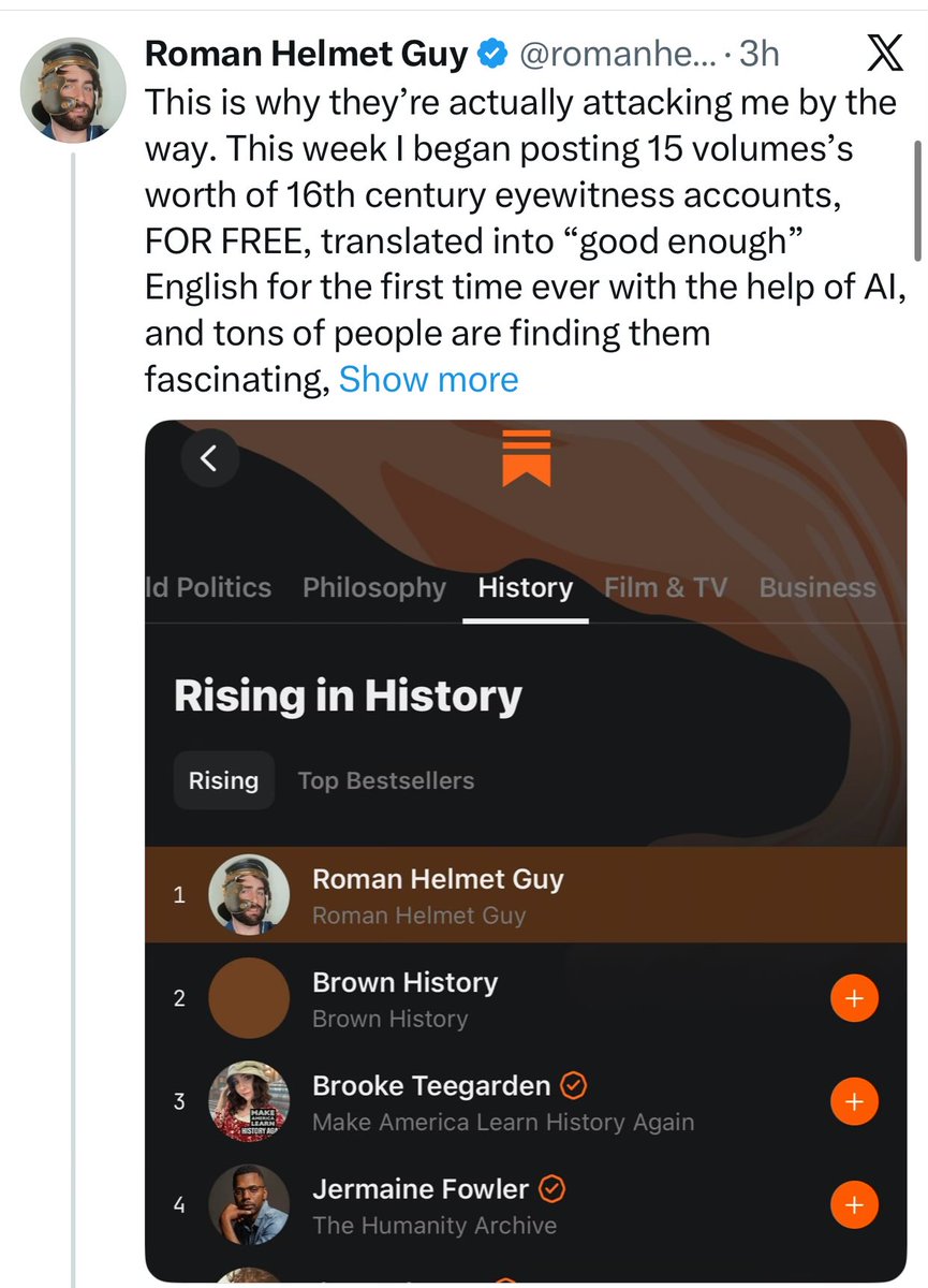 “I don’t care about philology. I translated stuff with AI.”

Good God. Make it stop.