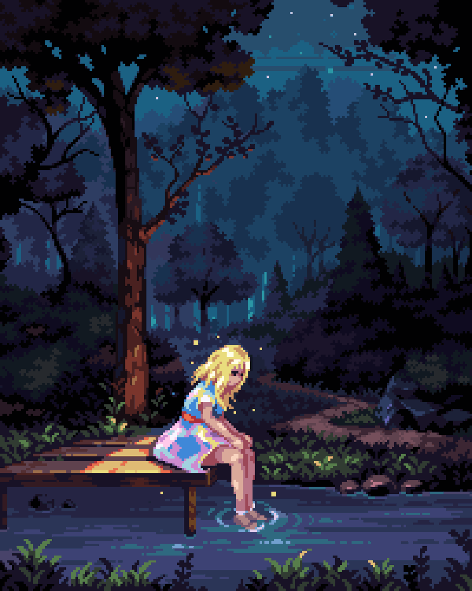 Pixel Art Journey tweet media