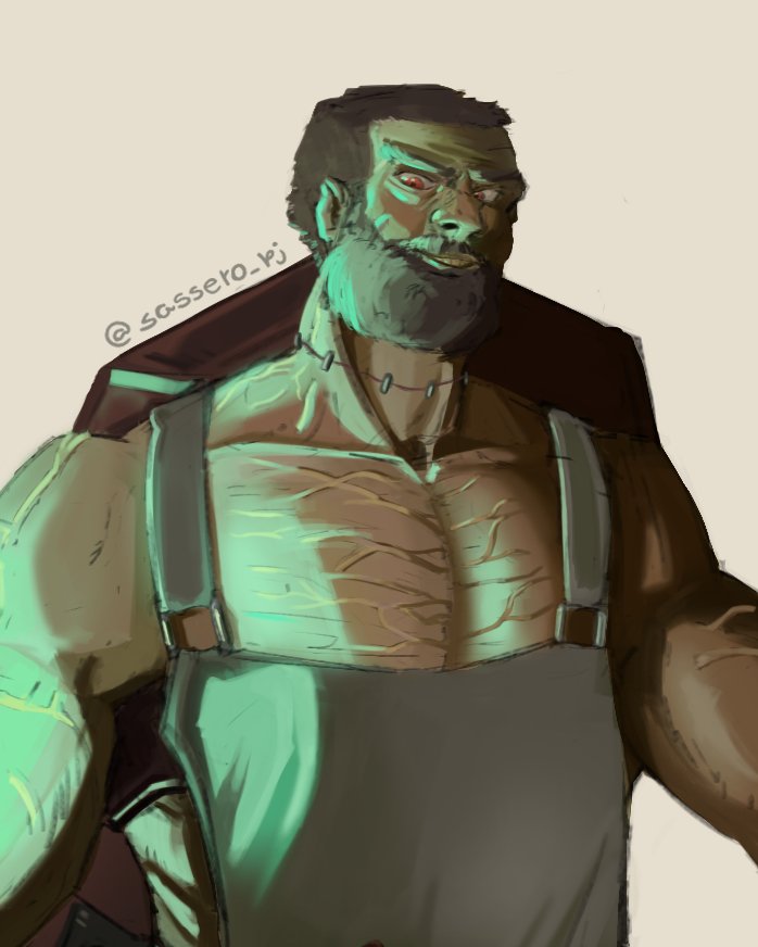 Did this one rediscovering layer managment, his called Frank :)

#artmoots #ArtistOnX