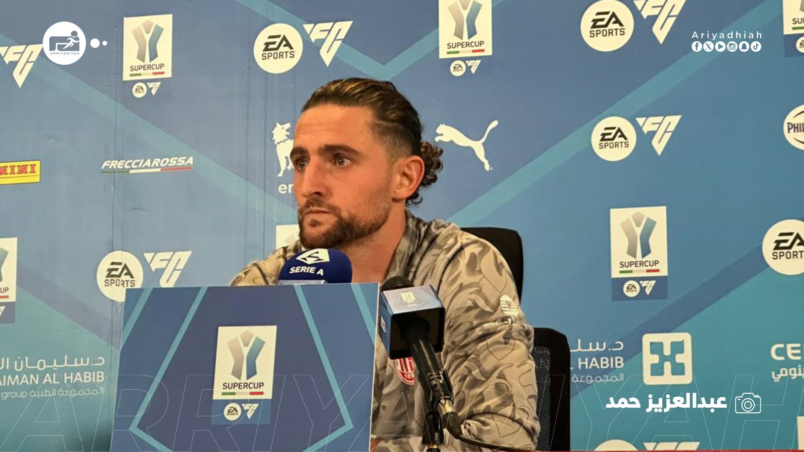 رابيو لاعب فريق ميلان الأول لكرة القدم خلال المؤتمر الصحافي: هزيمة ثقيلة، خاصةً أننا نقدم أداءً جيدًا هذه الأيام، ويثير غضبنا كفريق.. ليس من السهل لعب هذا النوع من المباريات، فريقنا شاب، وربما العديد من اللاعبين لم يكونوا معتادين على لعب هذه المباريات القوية، وكان بإمكاننا تقديم المزيد، خاصةً في الحالة الدفاعية. #ميلان_نابولي 